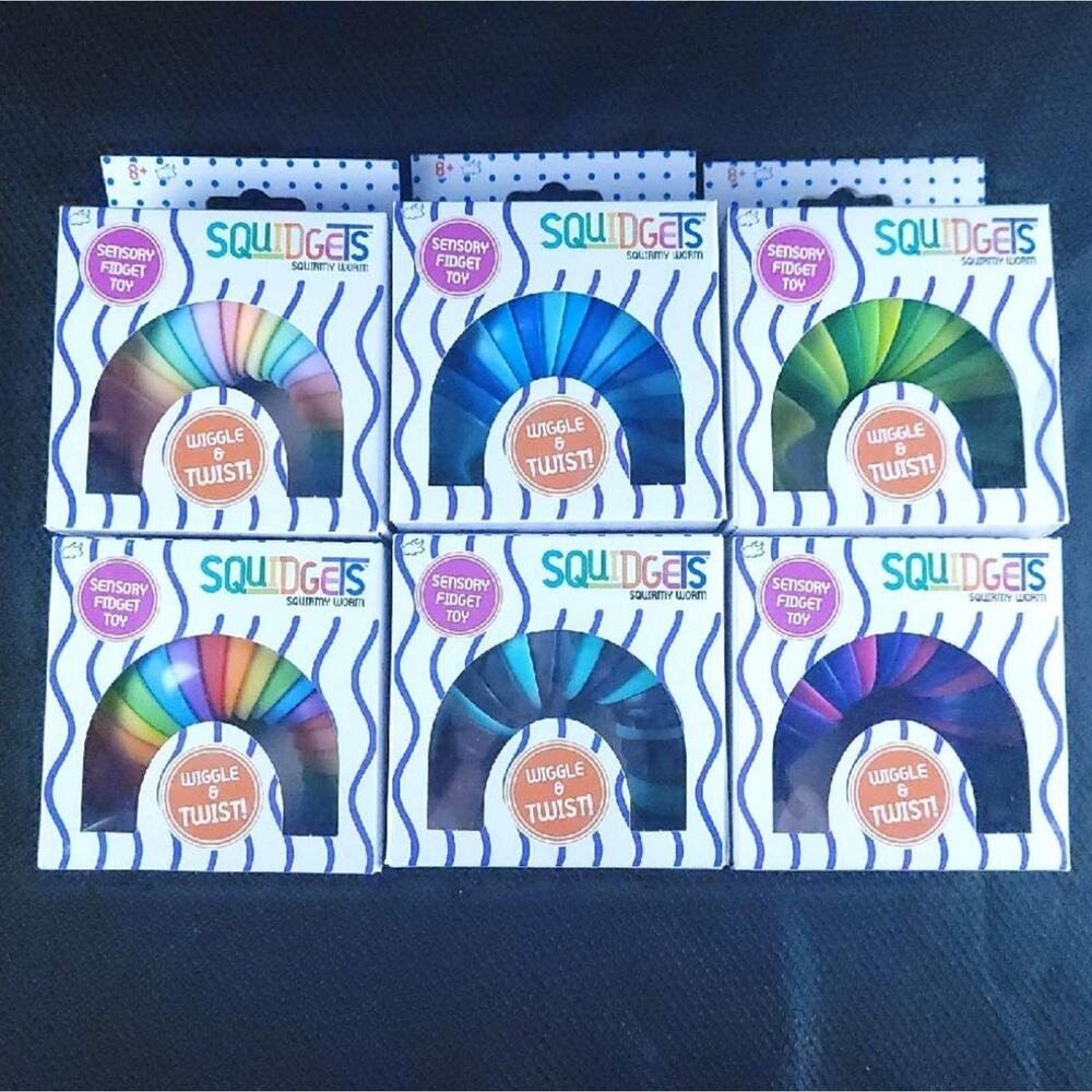 Squidgets Wiggle Worm/Slug Fidget Toy • NIB • Random Color • Sensory Fun - Picture 8 of 8
